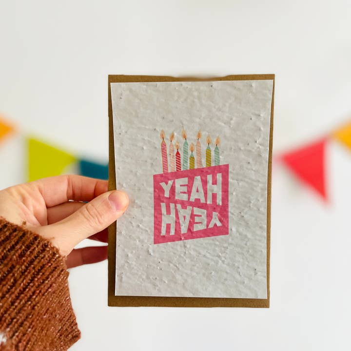 Birthday card yeah for wholesale by Sochizen