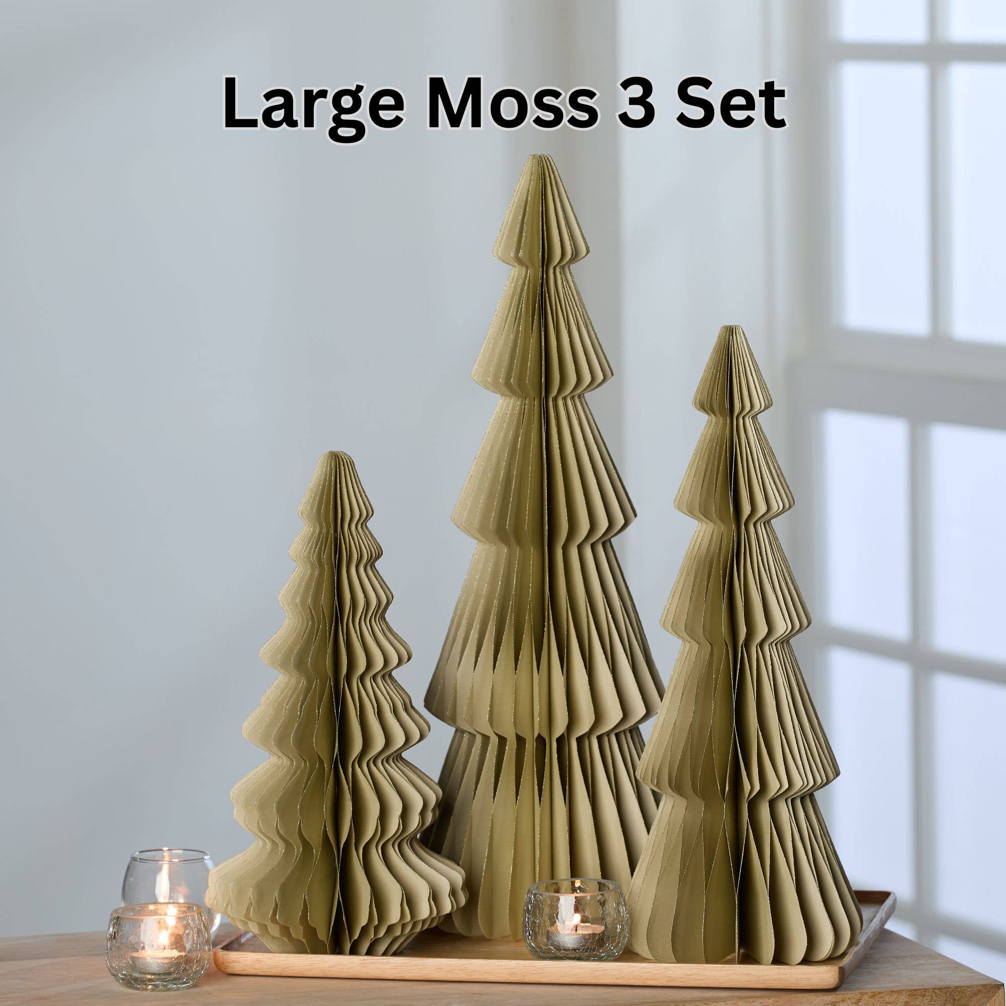 Your Heart's Content – Großhandel Weihnachtsschmuck – Honigwabenbäume, Vintage-Winter, naturinspiriert24