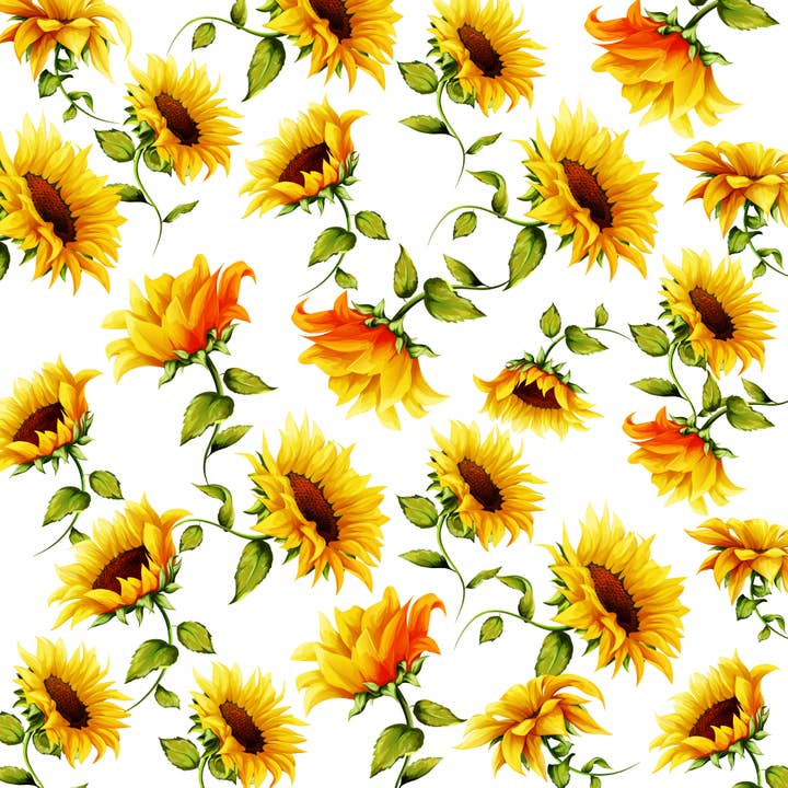 European Excellency - Wholesale Disposable napkin - Summer Madness Lunch Napkins - Sunflower Paper Napkins1