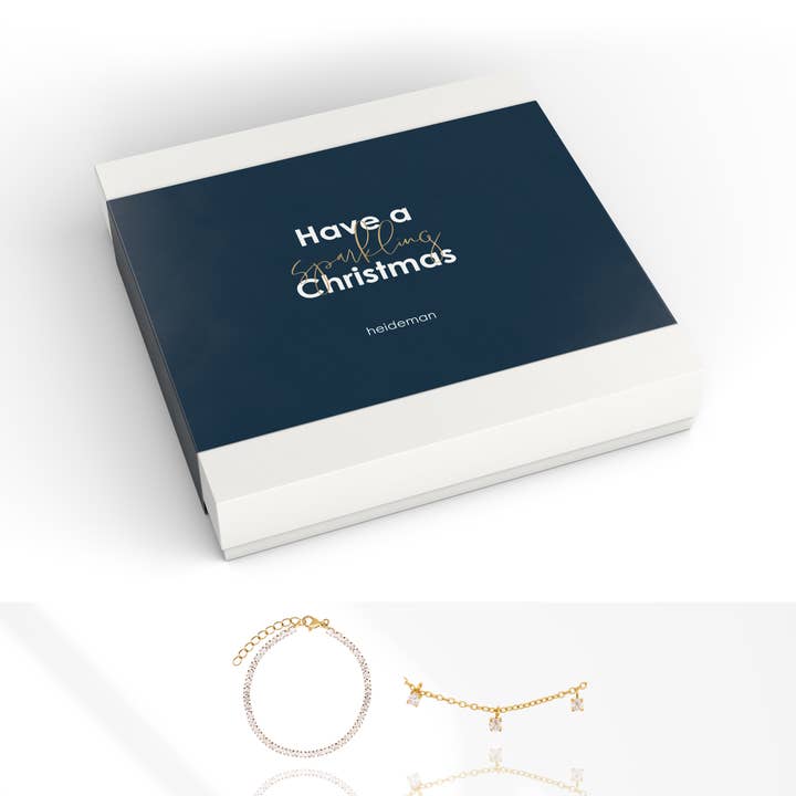 Caixa de presente X-MAS Pedra por atacado de Heideman Schmuck