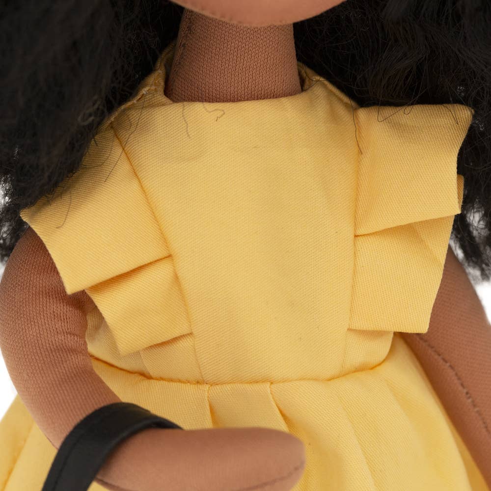 Orange Toys - Wholesale Doll - Kids - GIFT SET: Tina Doll Yellow Dress + Shoes/accessories7