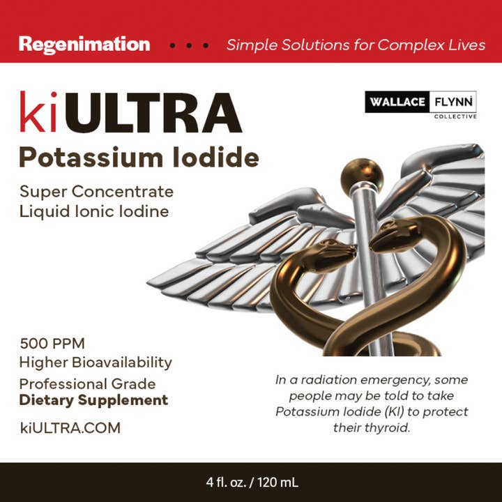 Power of Zeolite – Suplemento/vitamina oral por atacado – ki ULTRA 500ppm Concentrado Líquido de Iodeto de Potássio 4 fl oz