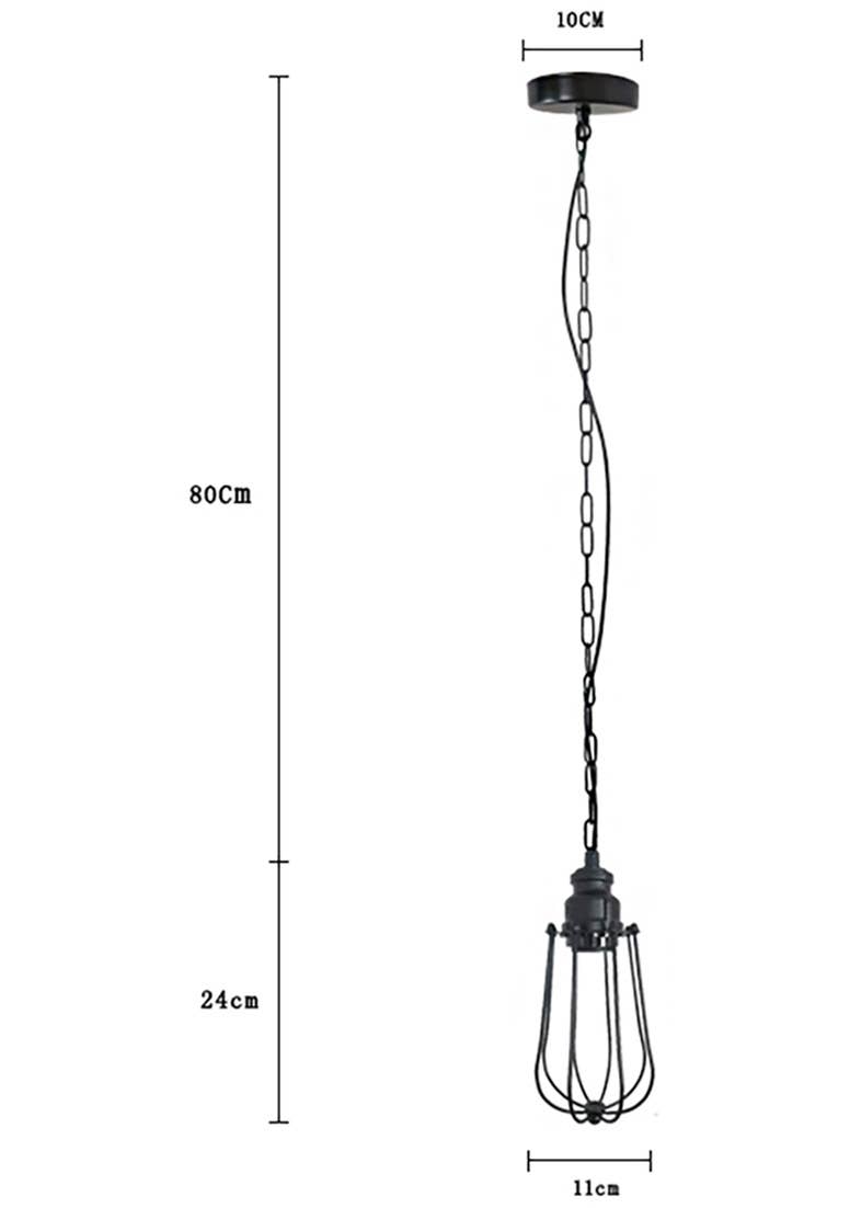 Ohno - Wholesale Chandelier/Hanging Light - OHNO Home Accessories Phoebe Hanging Lamp - Black2