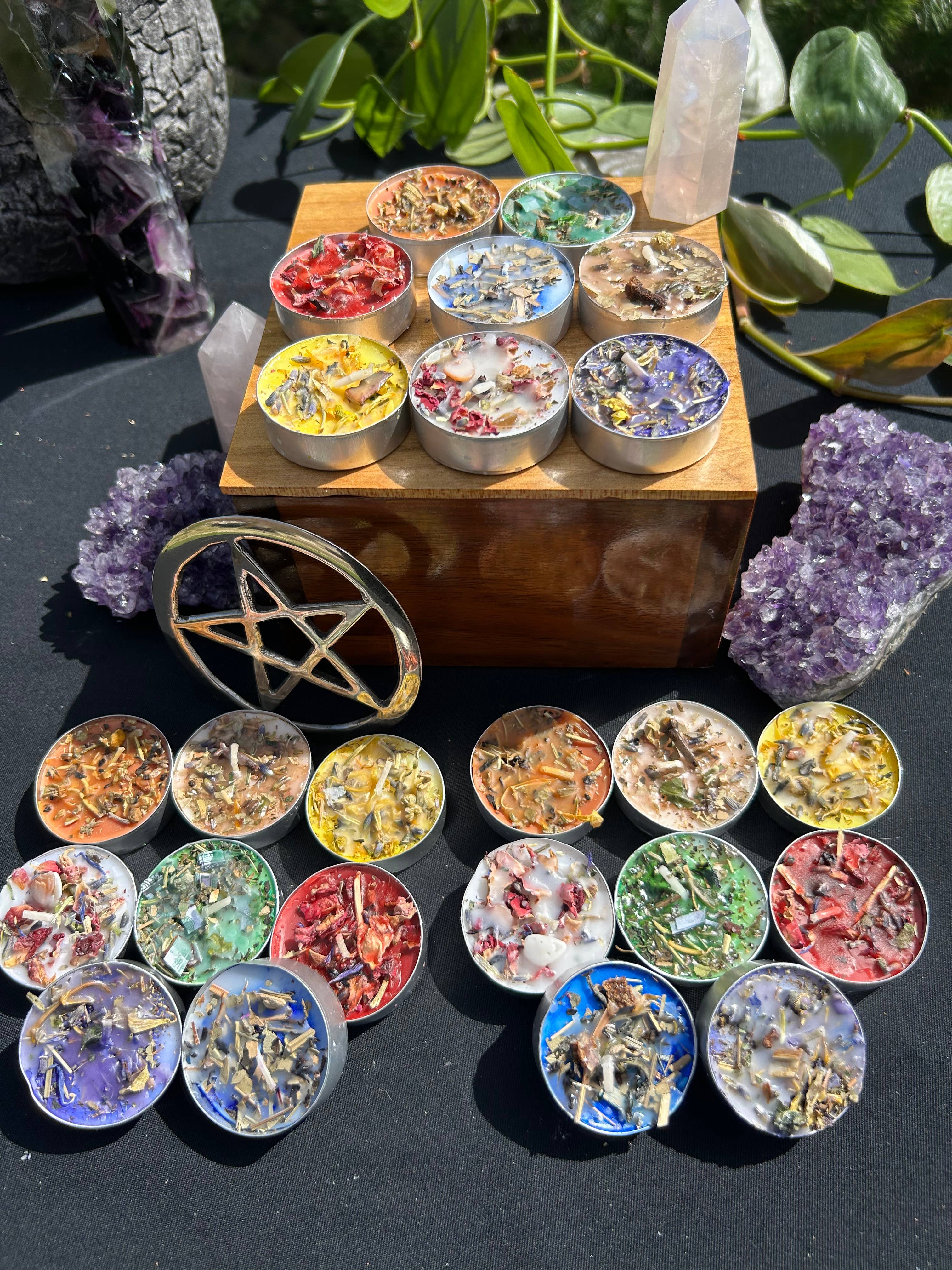 You Are Uniquely Magic - Vente Bougies chauffe-plats - Collection de 3 bougies Tealight Spell, chacune, 24 au total1