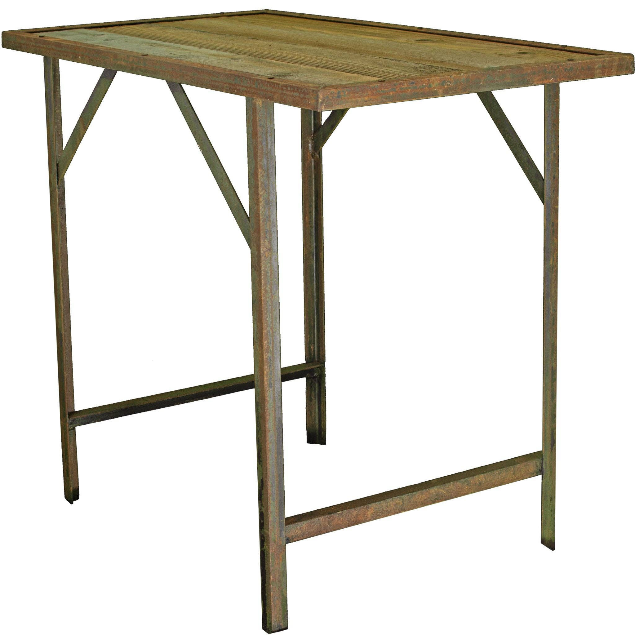 Lee Display - Wholesale Outdoor Ornament/Decor - Rustic Outdoor Work Table1