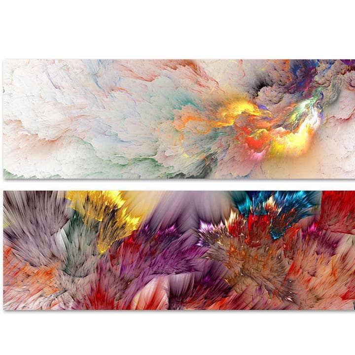 LÂMINA 45X135 ABSTRATO SURT-2 por atacado de Aktual / Dekora Import S.A