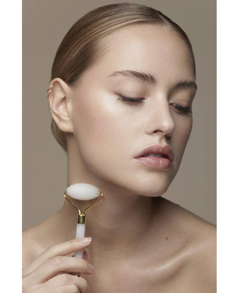 WIT Jade Roller Cellulite voor groothandel op Faire1