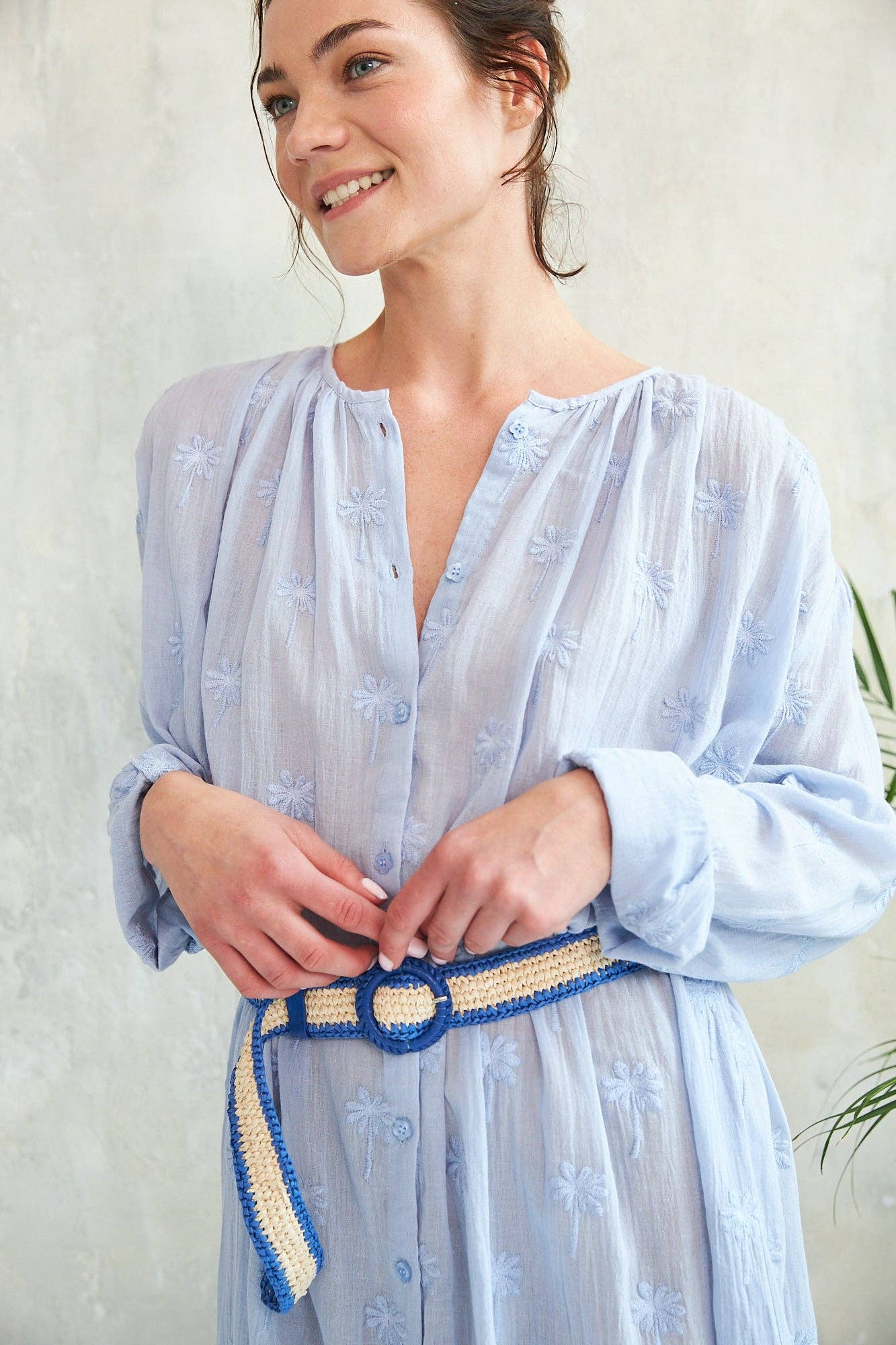 bruise RAFFIA BELT for wholesale on Faire2