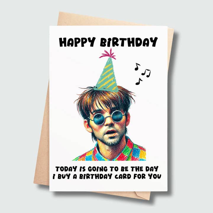 Aujourd'hui sera le jour - Carte d'anniversaire irlandaise pour la vente par SP Gifts