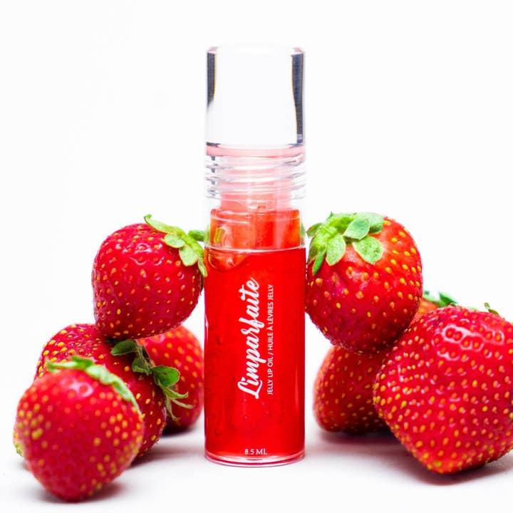 Jelly lip oil shortcake fraises pour la vente par Boutique Limparfaite