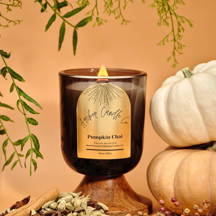 Pumpkin Chai for wholesale by Archer Candle Co