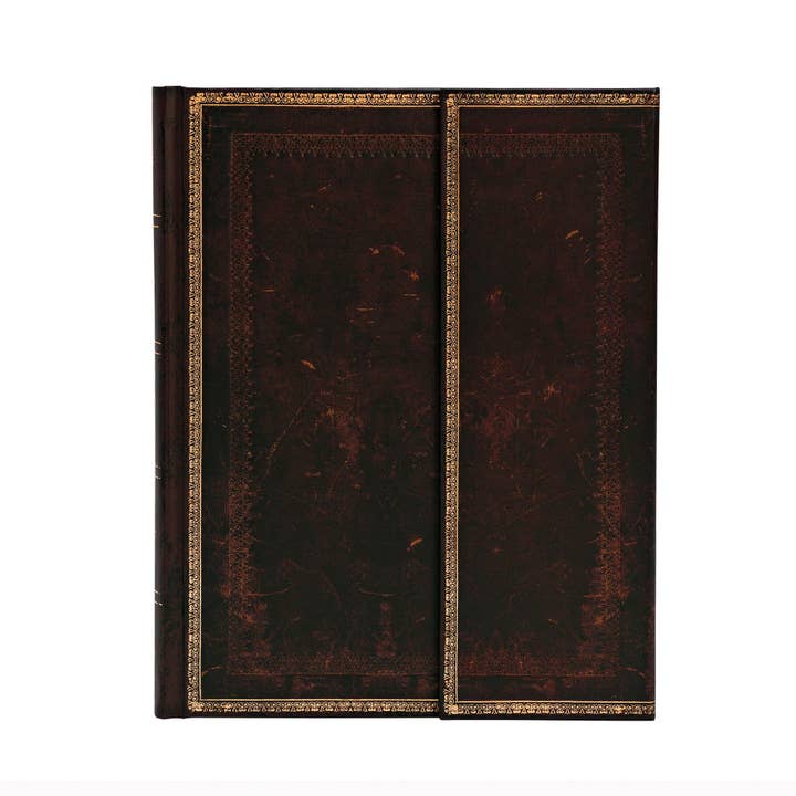 Chronicle Books - Wholesale Journal/Diary - Paperblanks | Black Moroccan | Old Leather Collection | Hardcover | Ultra | Lined | Wrap Closure | 144 Pg | 120 GSM