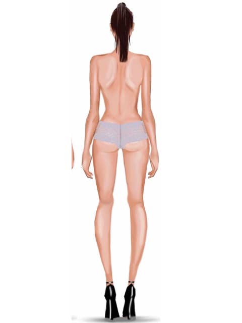 House of Desire – Engroshandel Undertøj - Dame – CAITLIN BLOMSTRET BLONDE CHEEKY82