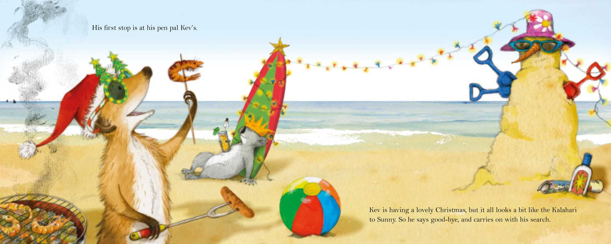 Simon & Schuster - Wholesale Early Reader Book (6-8) - Meerkat Christmas by Emily Gravett5