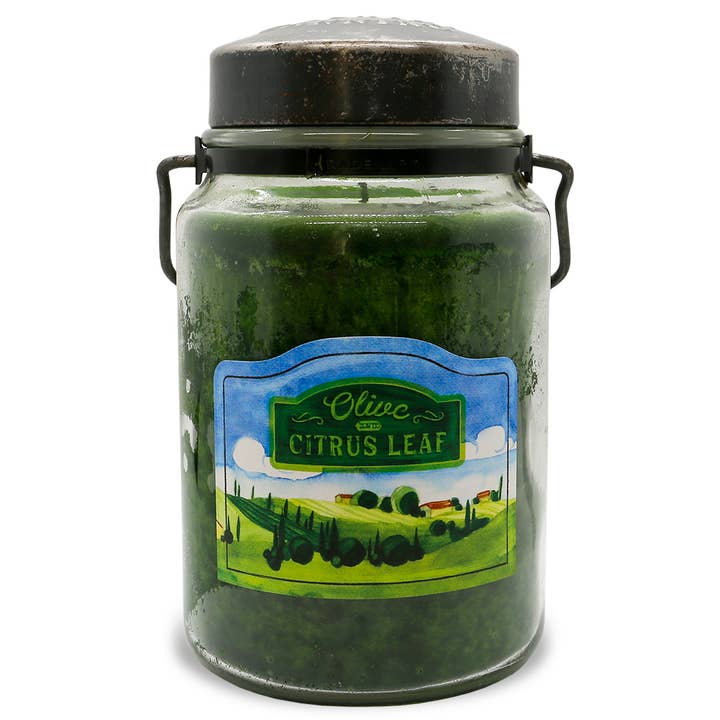 Classic Jar Candle-26oz-Olive and Citrus for wholesale by McCall's Candles