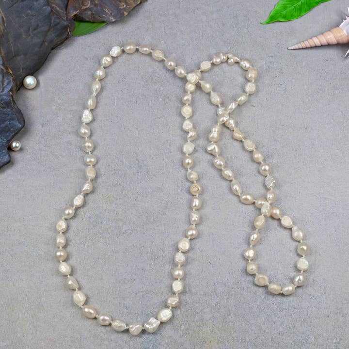 24F65 - Endless Lumina Baroque Strand for wholesale by IST Jewelry