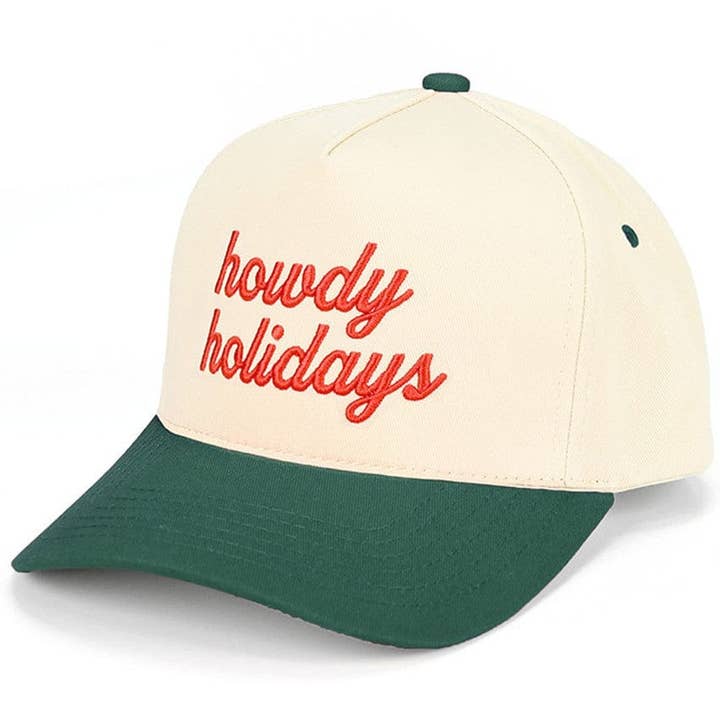MiMi Wholesale - Wholesale Trucker Hat - Women's - TCM0110 Howdy Holidays Trucker Hat1