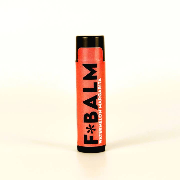 The F*Balm - Venta al por mayor Bálsamos labiales - Bálsamo labial con sabor a margarita de sandía, paquete de 18 cajas