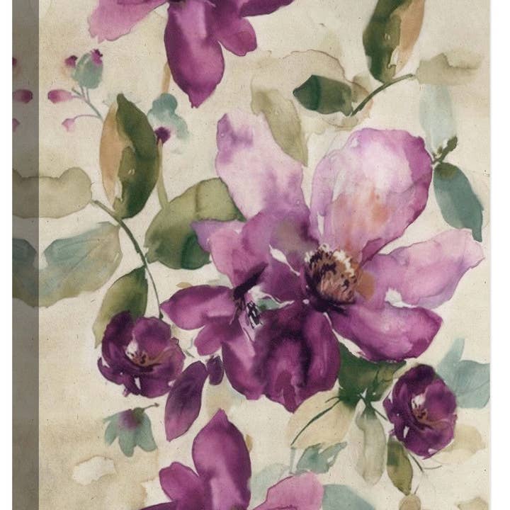 Aquarela Flower Iv 22'' x 20'' Canvas Wall Art for wholesale by PTM Images