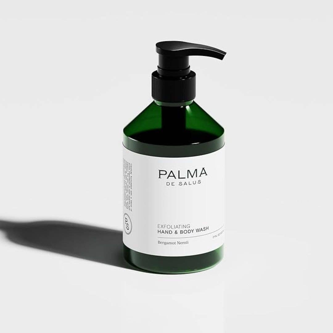 Palma de Salus | Elevate your daily hand care - Wholesale Body Wash/Shower Gel - Bergamot Neroli Luxury Hand & Body Wash - Exfoliating, Vegan