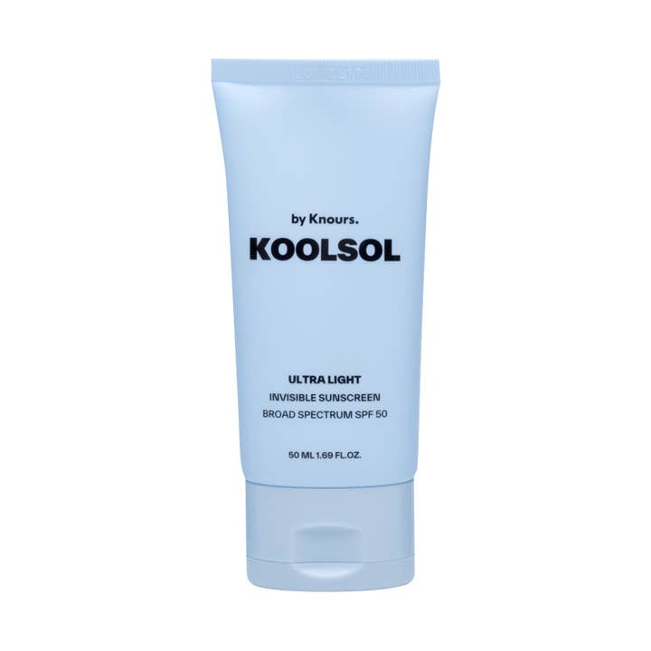 Ultra Light Invisible Sunscreen Broad Spectrum SPF50 for wholesale by Knours.