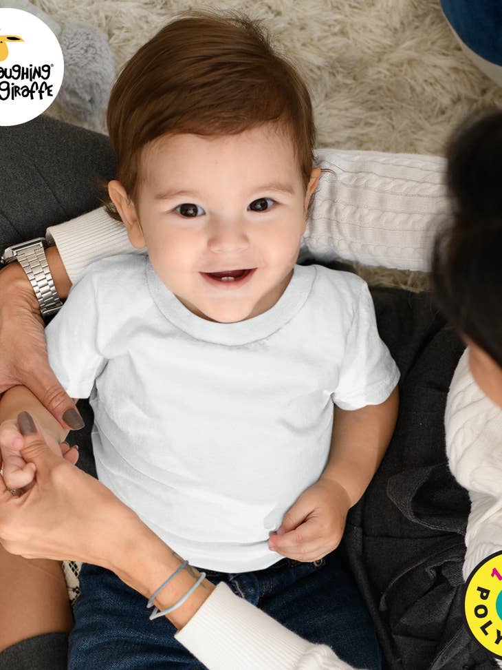 Wholesale Baby Short Sleeve T-Shirt - 100% Polyester Open Sizing for