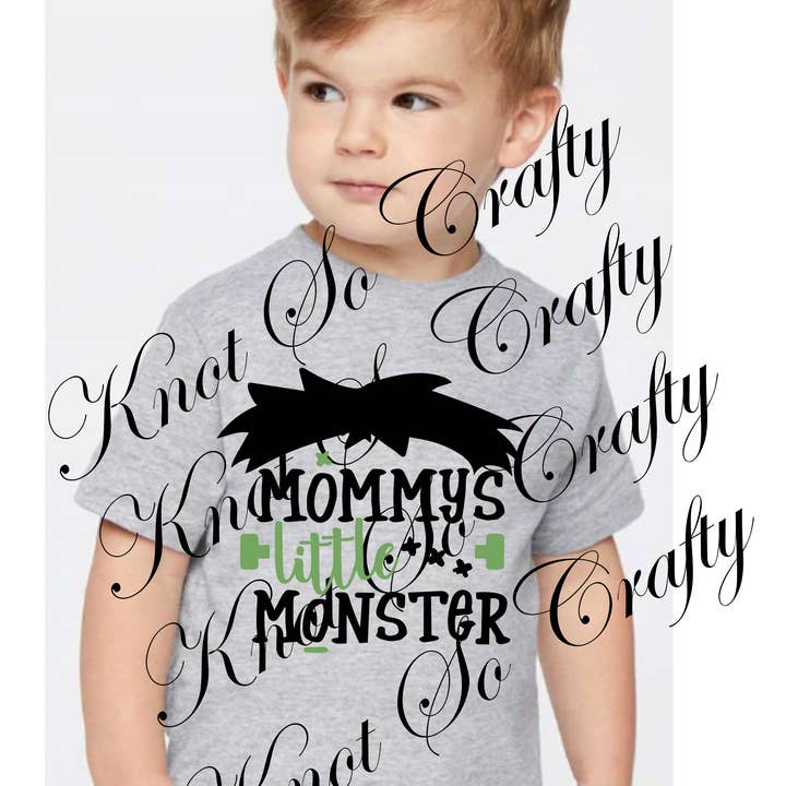 mama klein monster- 1875 voor wholesale door Knot so crafty