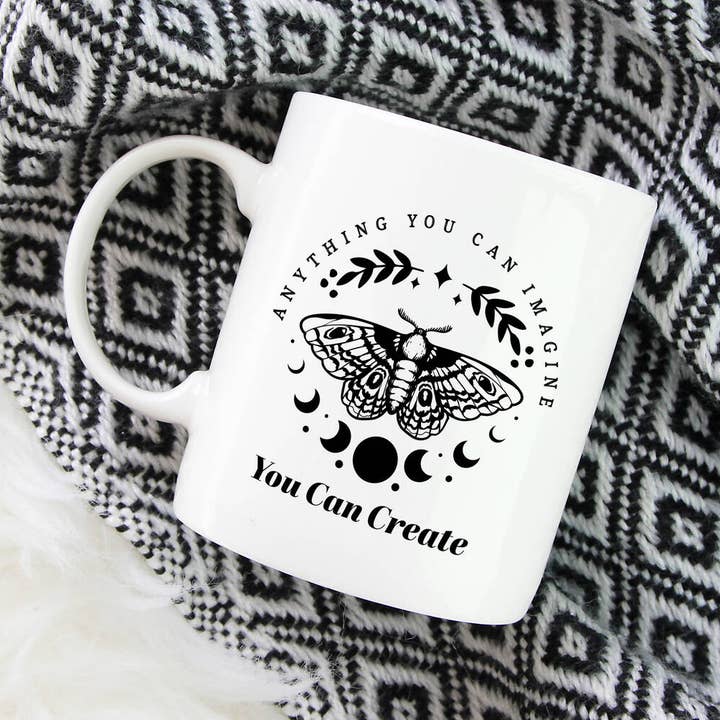 Anything You Can Imagine Mug for wholesale by Sarah Hurley