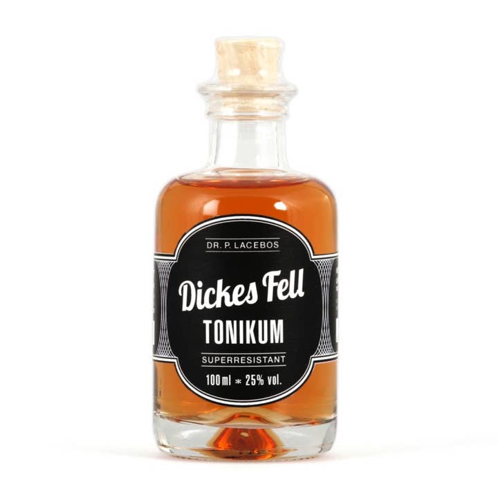 Dr. P. Lacebo – Großhandel Likör – "Dickes Fell Tonikum" Likör