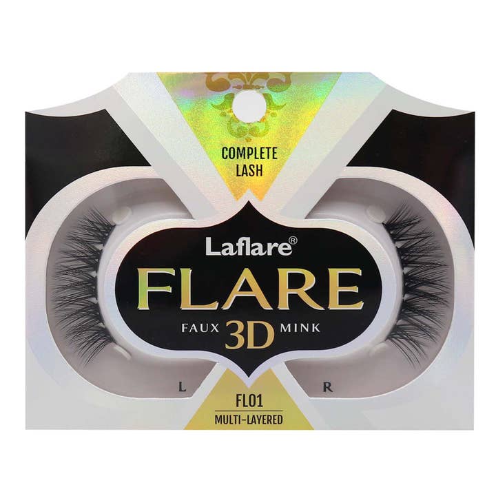 Laflare – wholesale Lösögonfransar – 3D Faux Mink Multi Flare Lösögonfransar