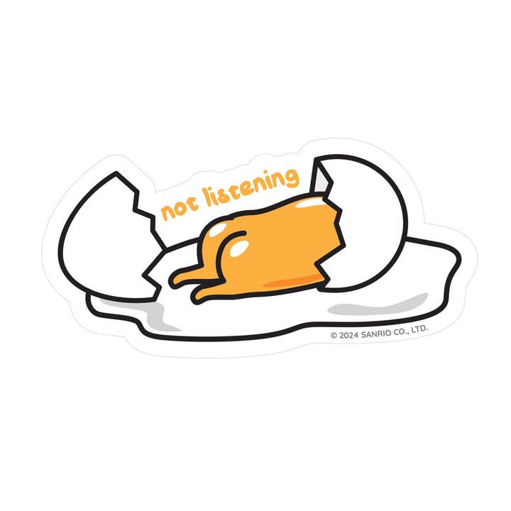 Gudetama Not Listening Vinyl for wholesale by Pipsticks