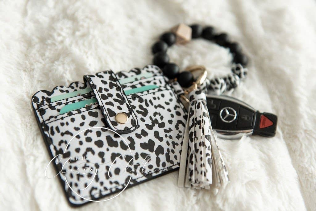 The Classy Cloth WS – Engroshandel Armbånd – Wristlet nøglering tegnebog - Spotted Owl RTS5