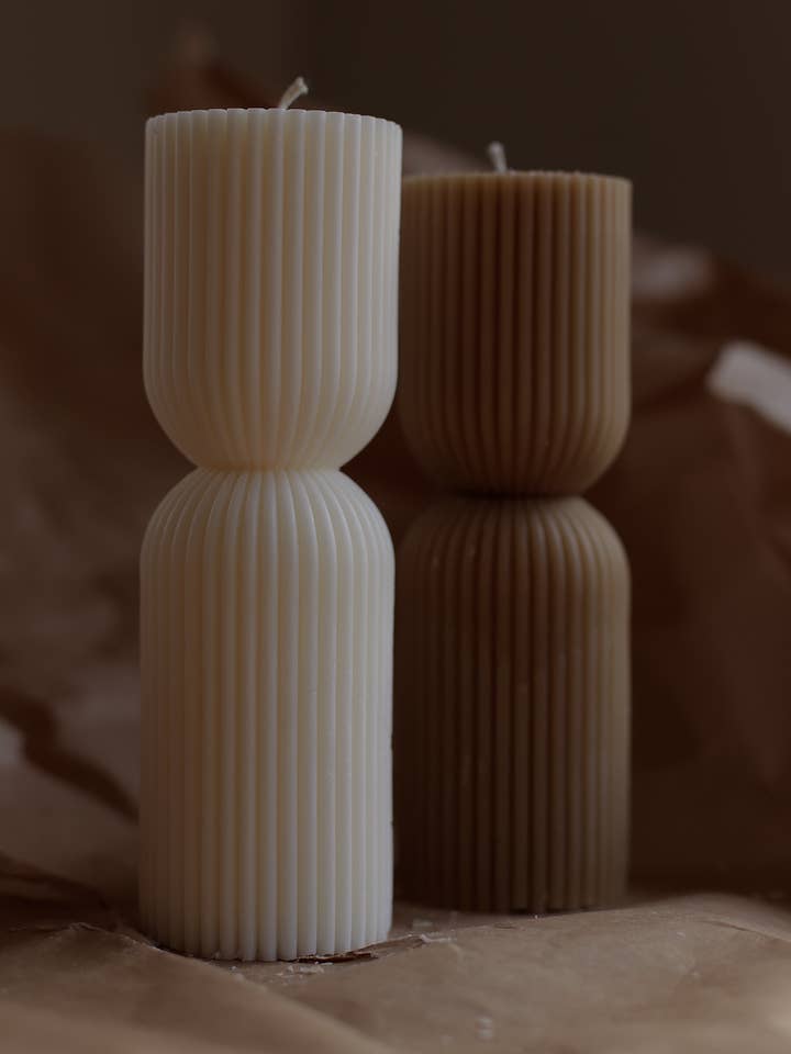 Parker Pillar Candle for wholesale by Studio Billie