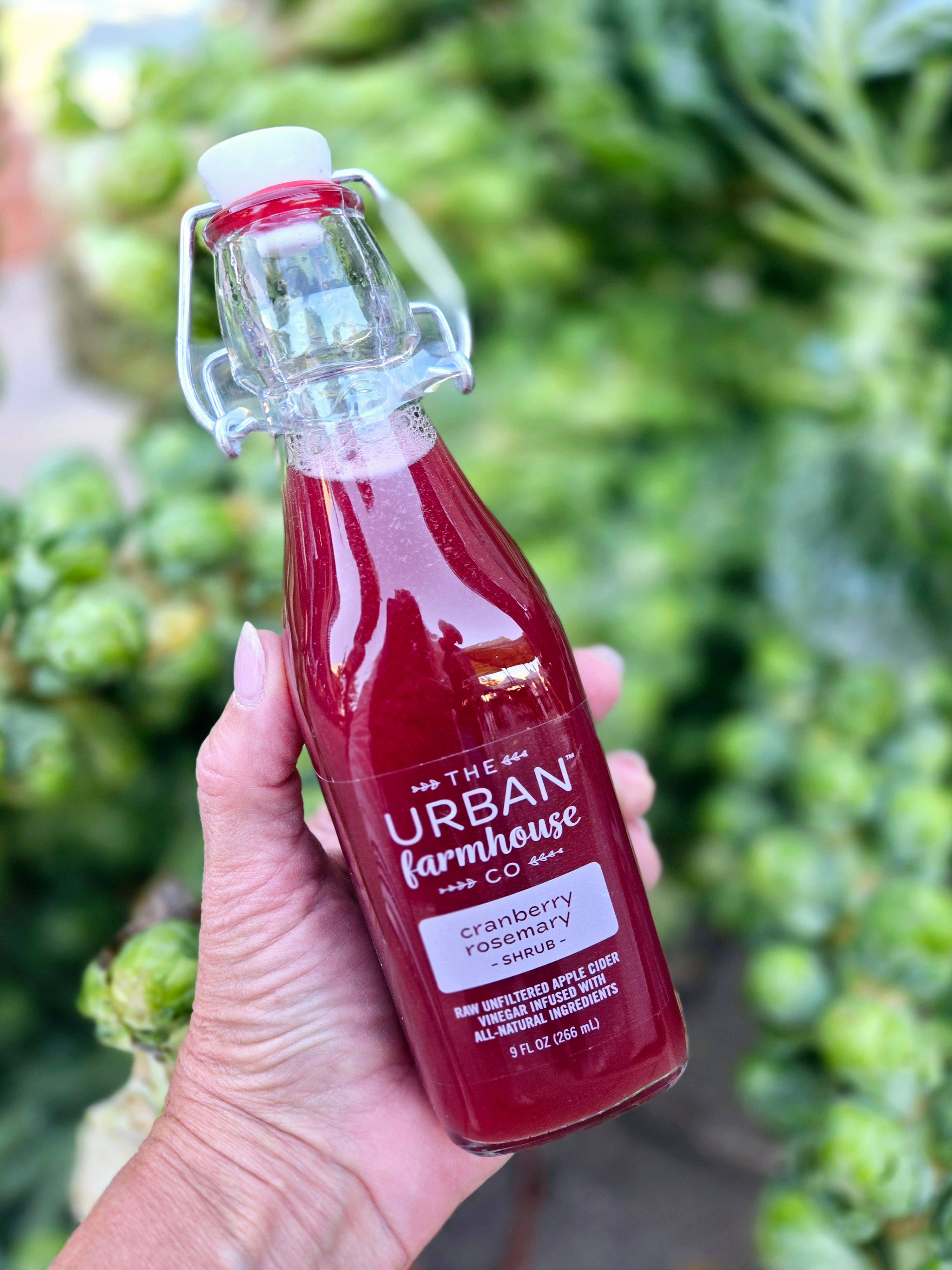 The Urban Farmhouse Co - Wholesale Vinegar - Seasonal Shrubs 9oz Bottles - Organic Living Vinegars3