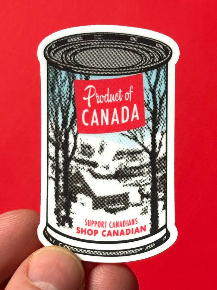 Product of Canada sticker for wholesale by Christopher Rouleau
