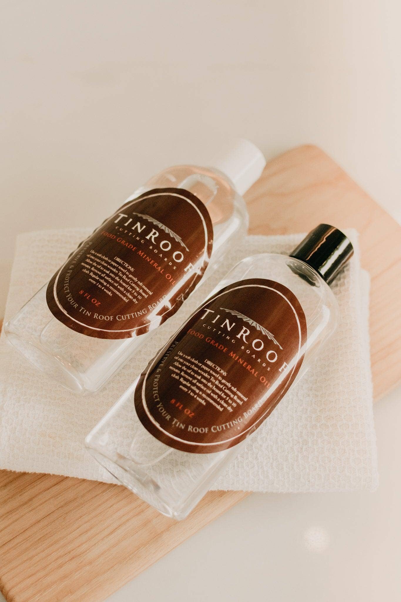 Tin Roof Kitchen & Home - Wholesale Wood Butter - Tin Roof Food Grade Mineral Oil1