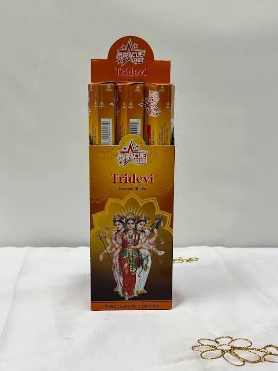 Tridevi Incense sticks for wholesale by Miracle 365