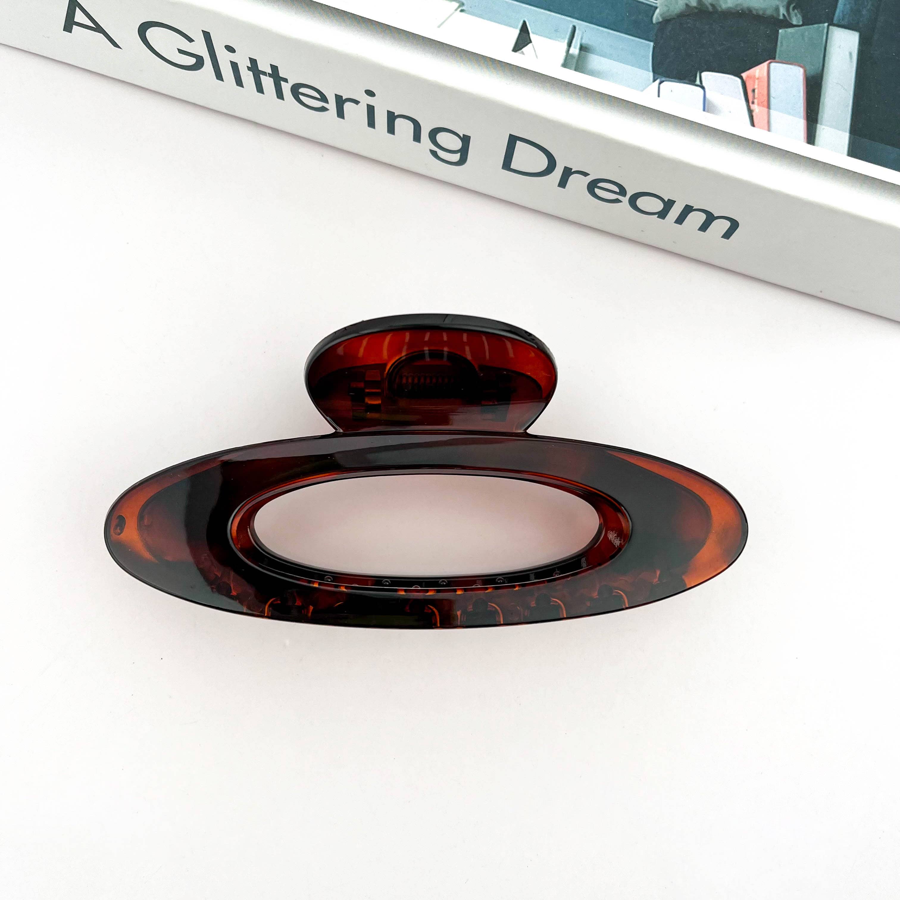 SoapElenGlen - Wholesale Hair Clip - Women's - Ring Hollow Claw Clip, Large Classic Hair Clip10