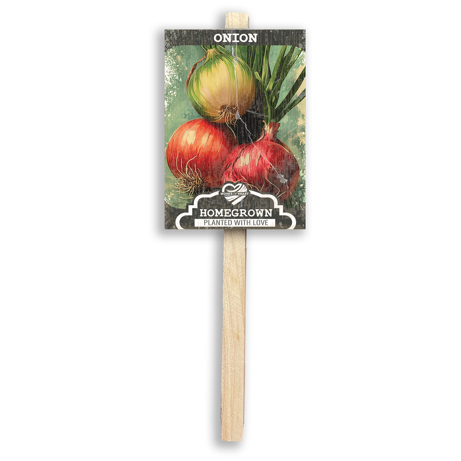 Works of Heart - Wholesale Garden/Lawn Stake - Vintage Vegetable Garden Markers14