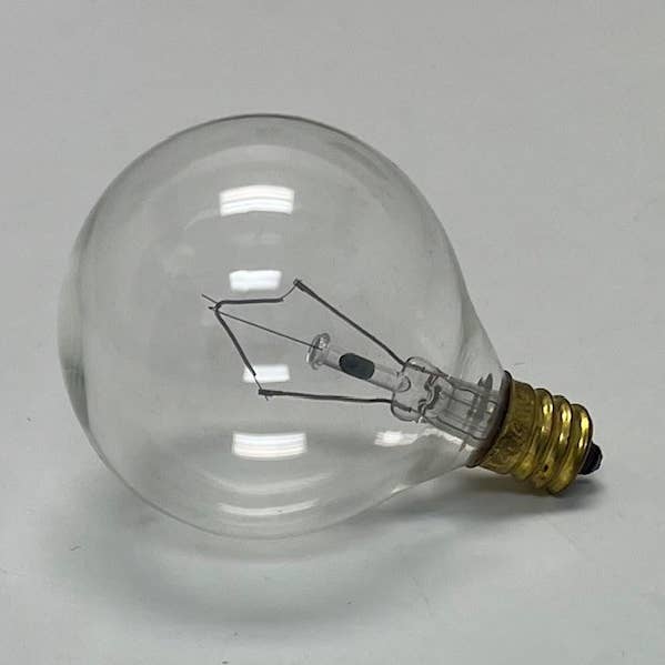 40 Watt Bulb Round for wholesale by JanMichaels Art & Home