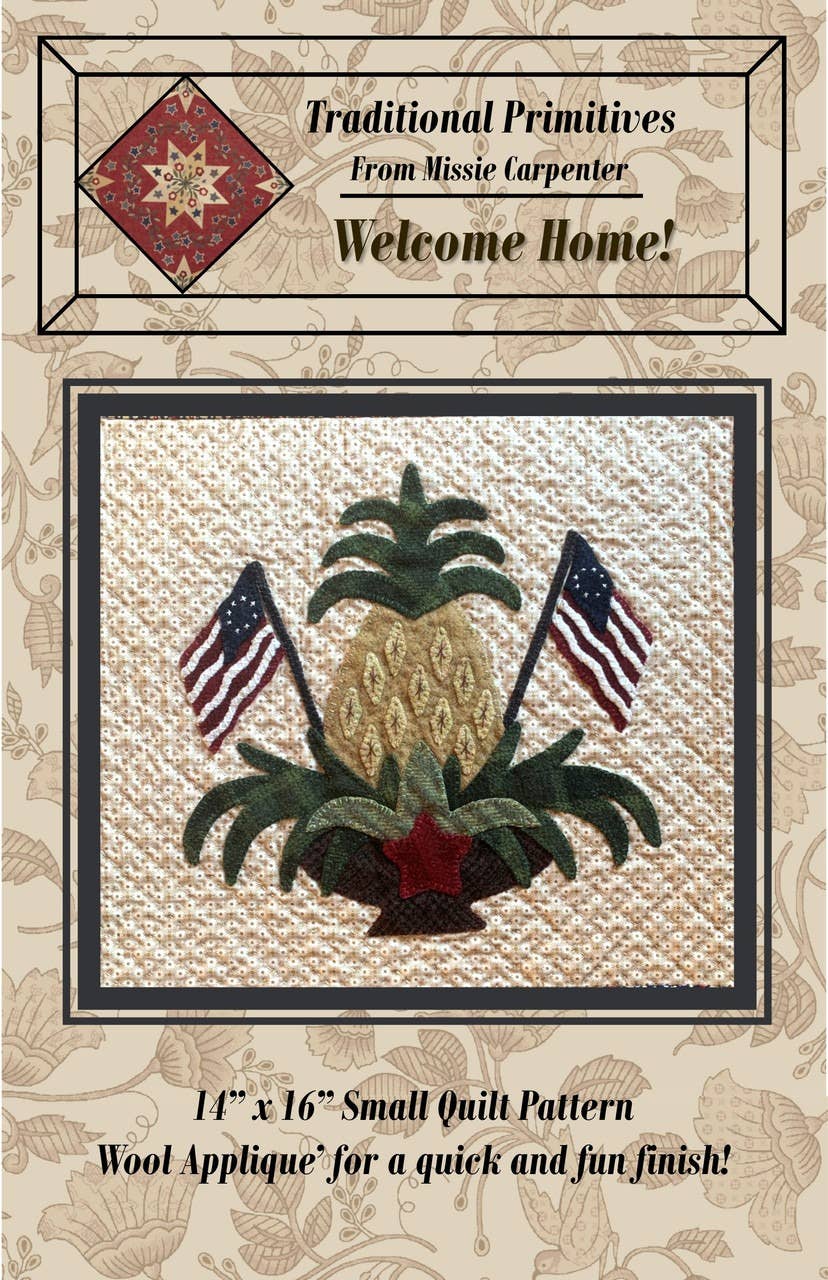 Americana Sampler Stamped-on Cross Stitch Kit