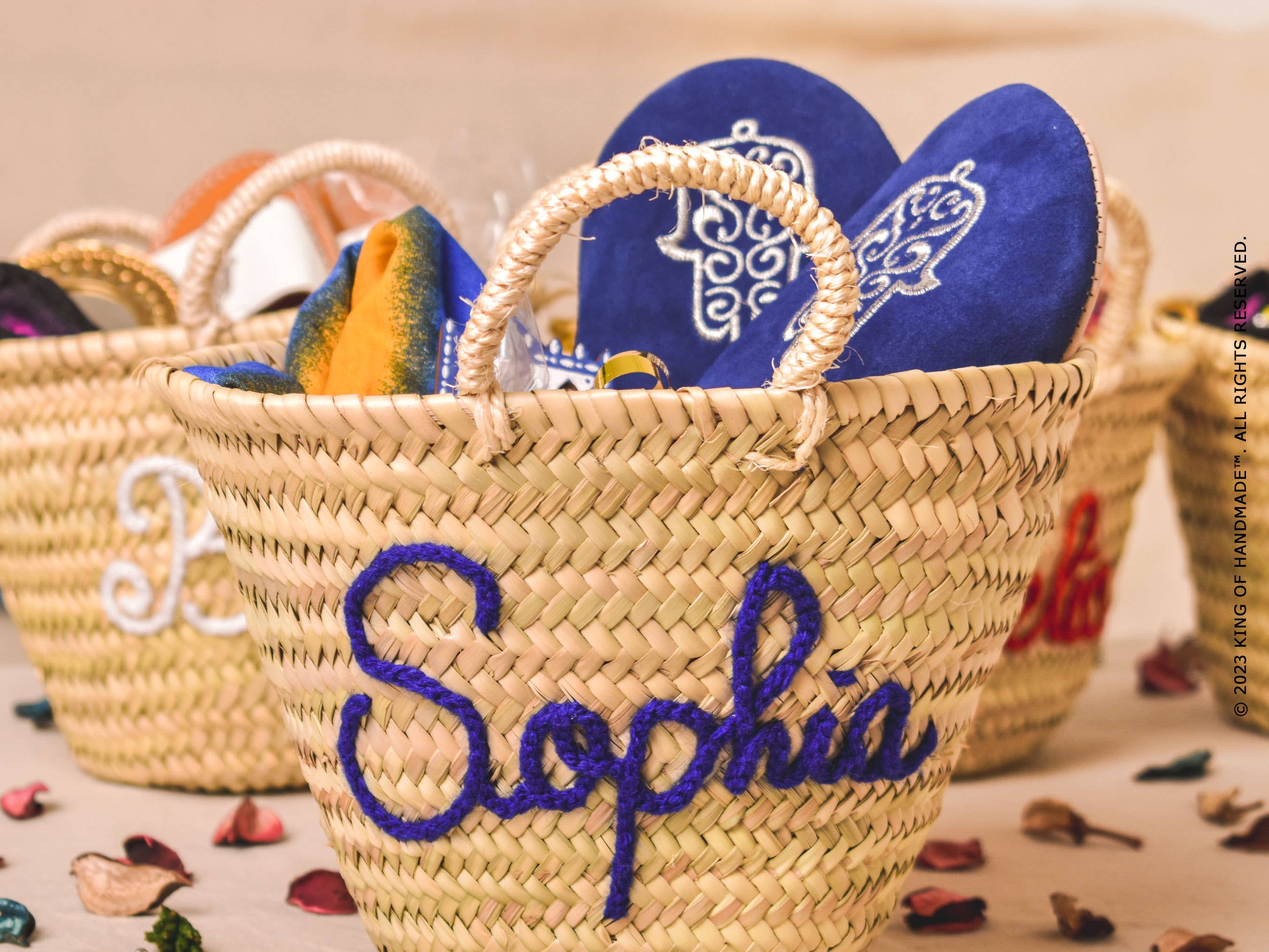 King Of Handmade - Wholesale Beach Bag - Personalized Straw Bag For Bride, Bachelorette party10