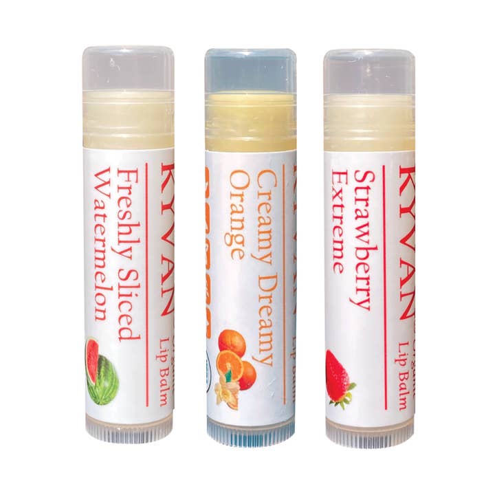 KYVAN Fruit Extravaganza Lip Balm - 3 pack for wholesale by Kyvan