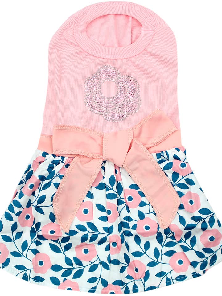 Kirschblütenkleid Pink – Süßes & Elegantes Haustier-Outfit für den Großhandel von Parisian Pet®