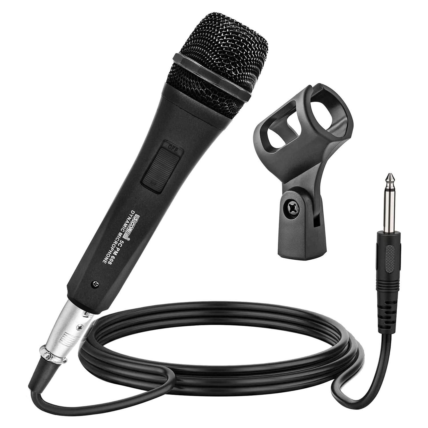 K Cube Inc - Wholesale Musical Instrument - 5Core Dynamic Wired Microphone Mic Singing Handheld Mics0