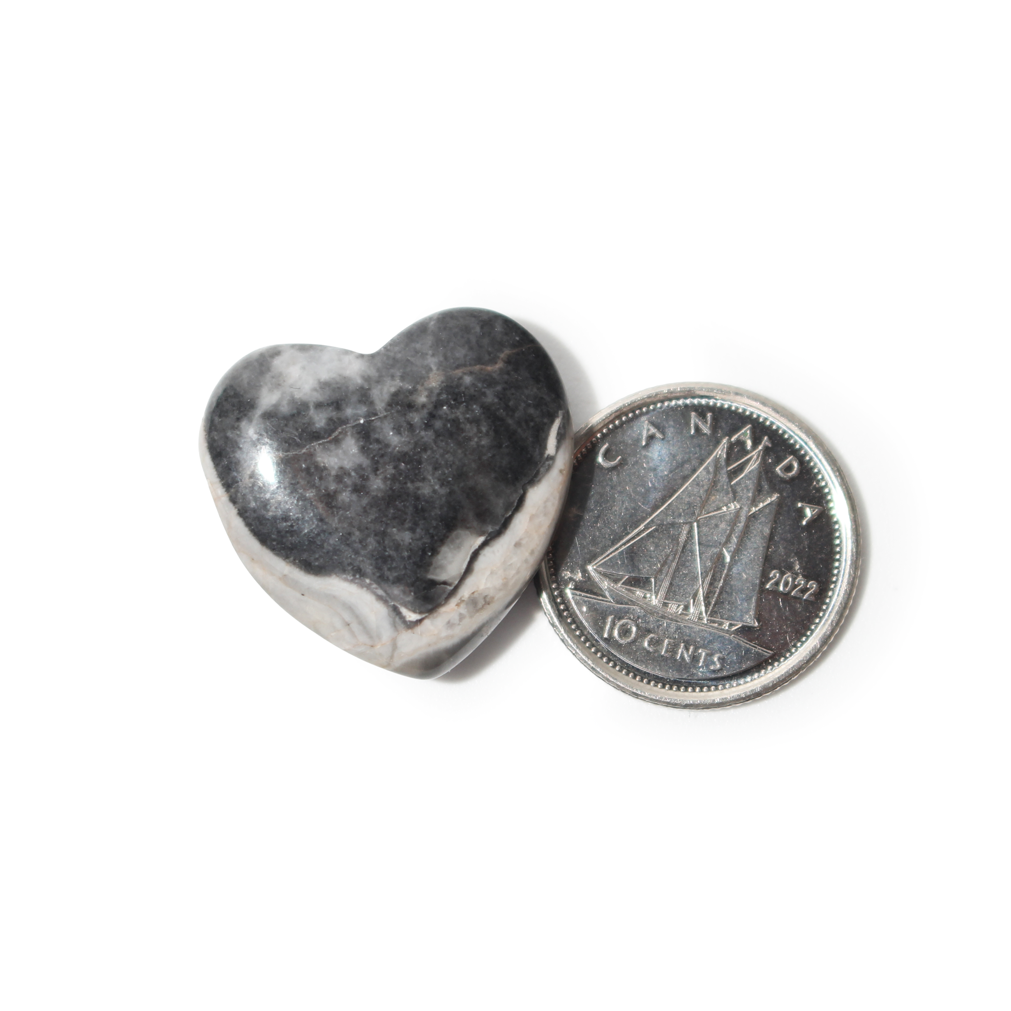 Stonebridge Imports - Wholesale Spiritual Stone/Crystal - Tiny Heart 5 Pack - Assorted (Enhanced)2