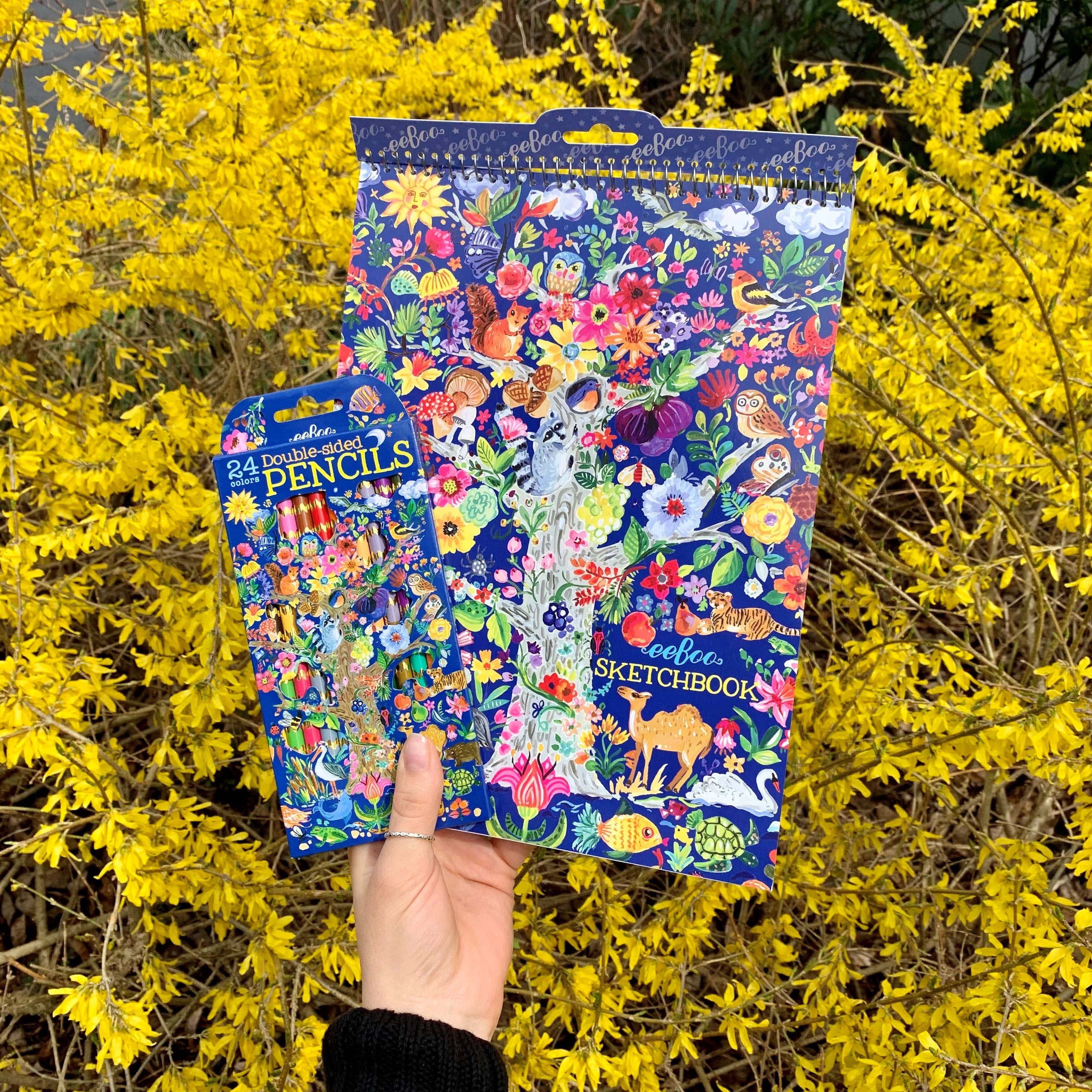 eeBoo - Wholesale Colored Pencil - Tree of Life 12 Double-Sided Pencils3