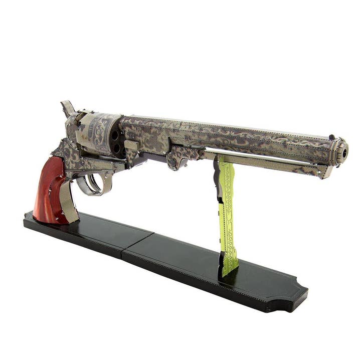 Metal Earth - Wholesale Decorative Tabletop Object - Wild West Revolver - Color