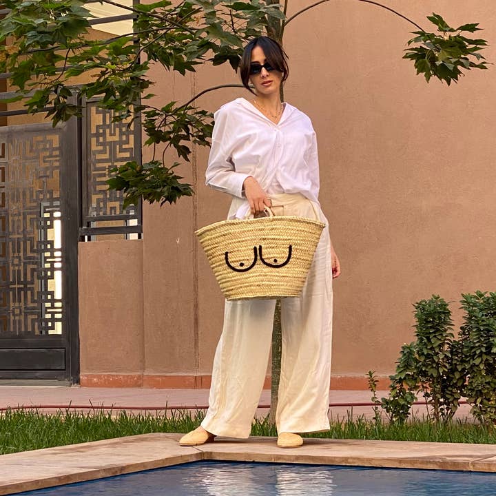 Gift for Mom - Vacation bag -beach bag-Tote Gift Bags for wholesale by woolsouk ( We handle U.S. import procedures for you )