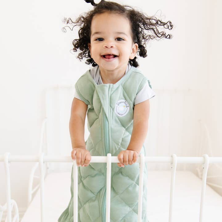 Dreamland Baby - Wholesale Sleepsack - Baby - Dream Weighted Sleep Sack - Sage Green2
